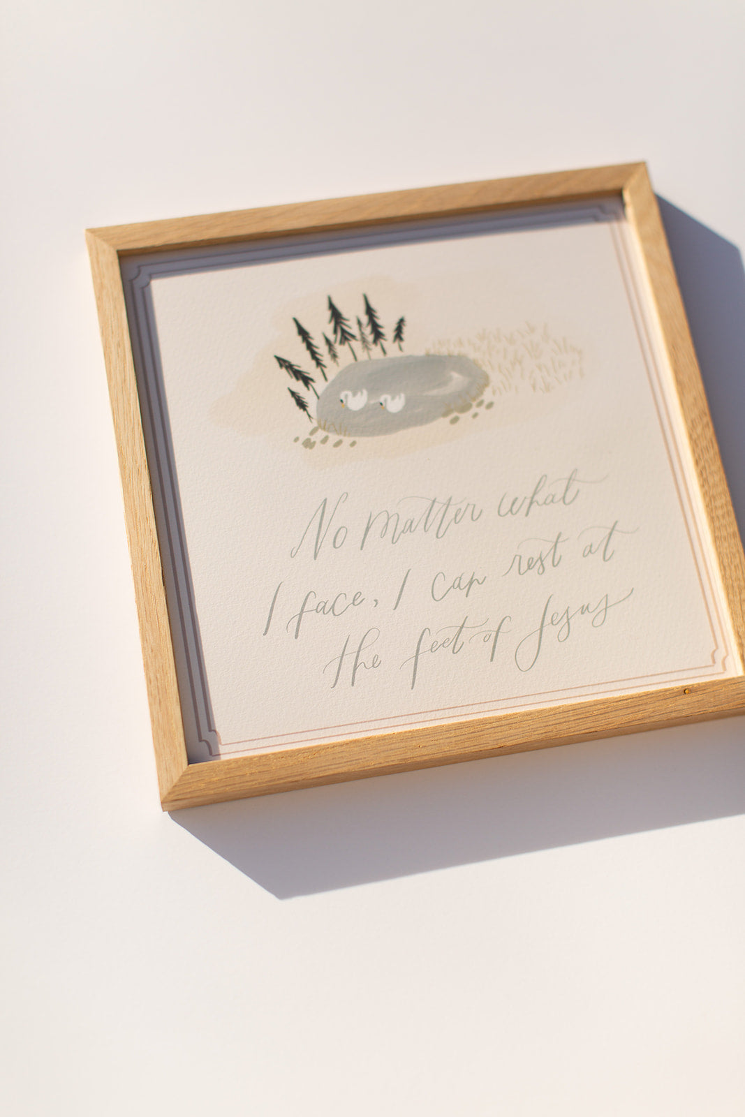 Give It My Best Giclee 8"x8" Print