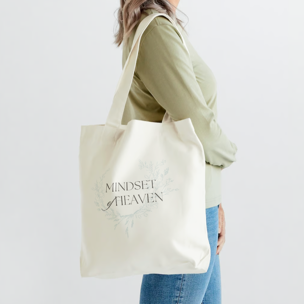 Mindset of Heaven Large Tote Bag